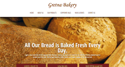 Desktop Screenshot of gretnabakery.co.uk
