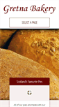 Mobile Screenshot of gretnabakery.co.uk